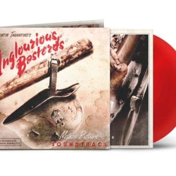 Inglourious Basterds Soundtrack LP ~ Ltd Ed Colored Vinyl ~ New/Sealed! - Picture 2 of 4